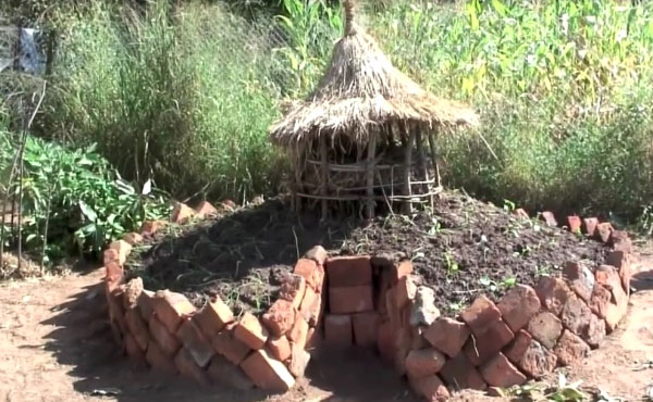 Inspiré de la permaculture, le keyhole garden ou jardin en trou de serrure est un support de cultures astucieux à la portée de tous !