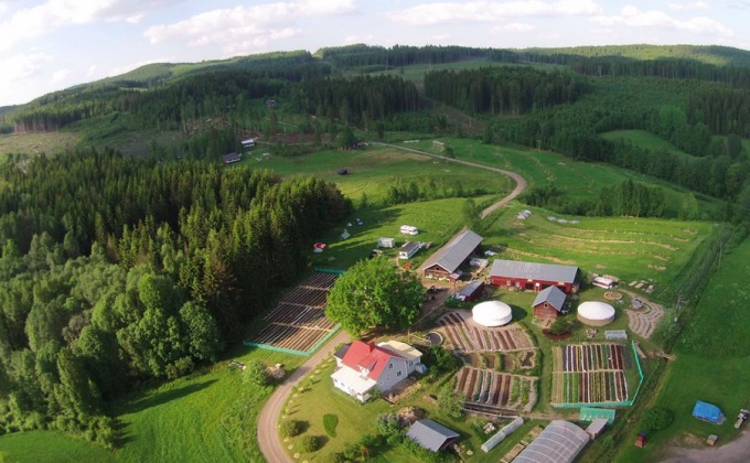 Ferme Ridgedale Permaculture de Richard Perkins.